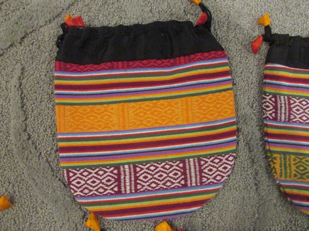 5 Knitting Crochet Needlework Project Bags
