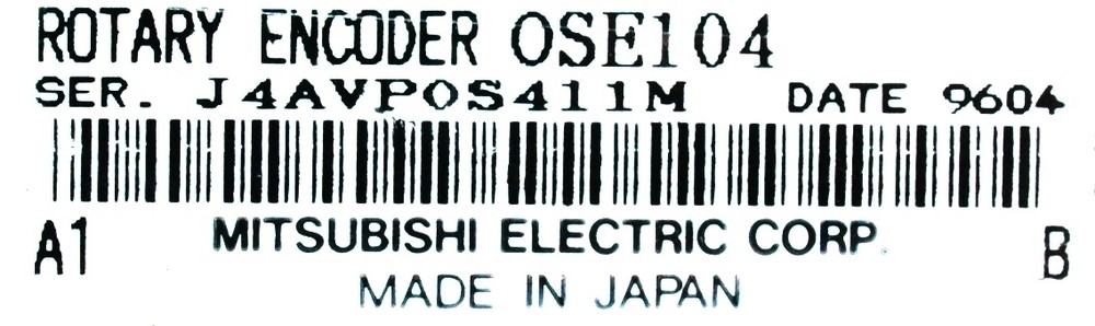 Mitsubishi Encoder OSE104 *REPAIR EVALUATION ONLY* [PZJ]