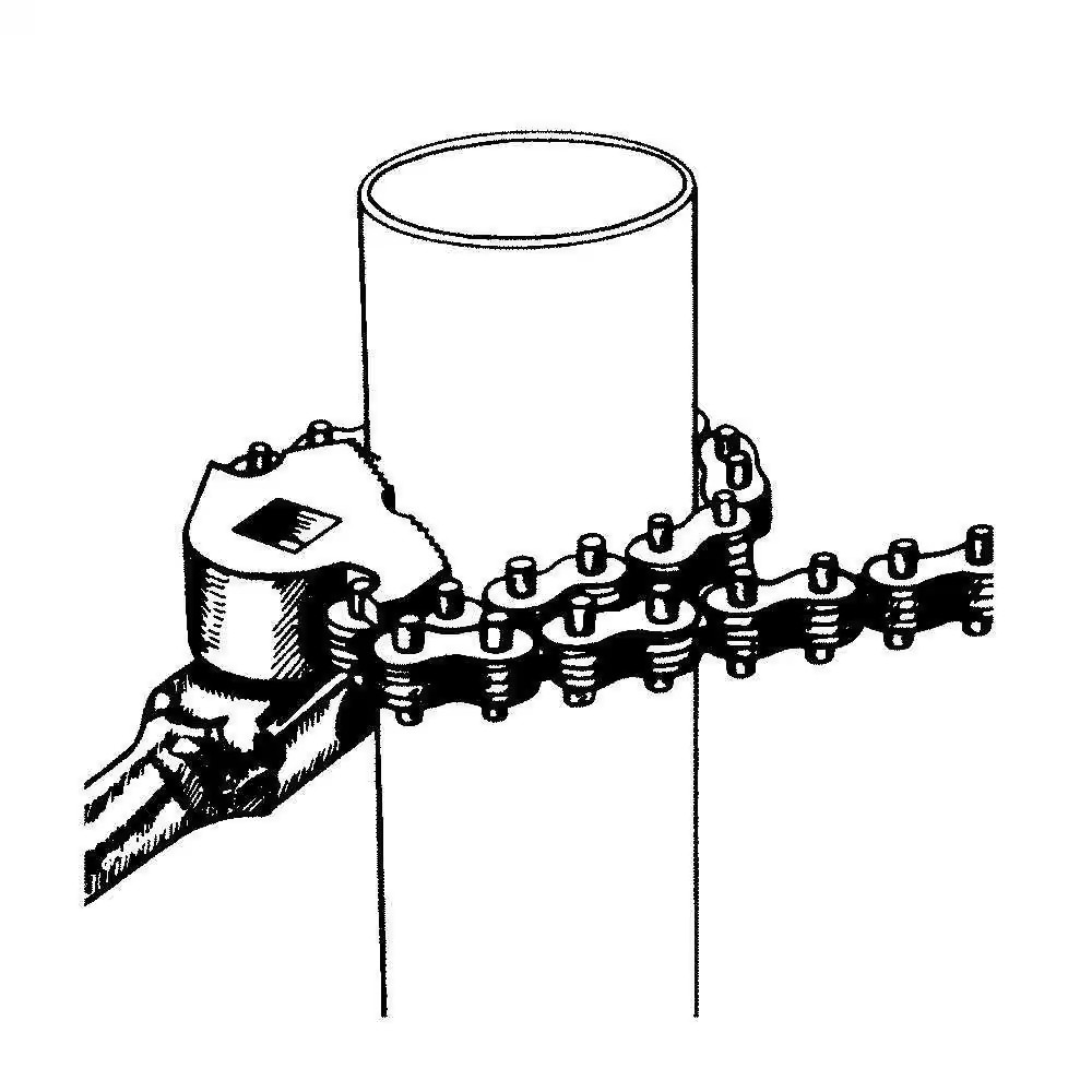 1/2 In. Drive Chain Strap Wrench