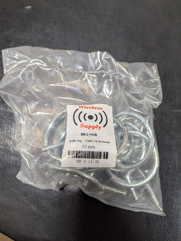 Bridle Ring 2 w/ 1/4-20 thread (10 Pack)