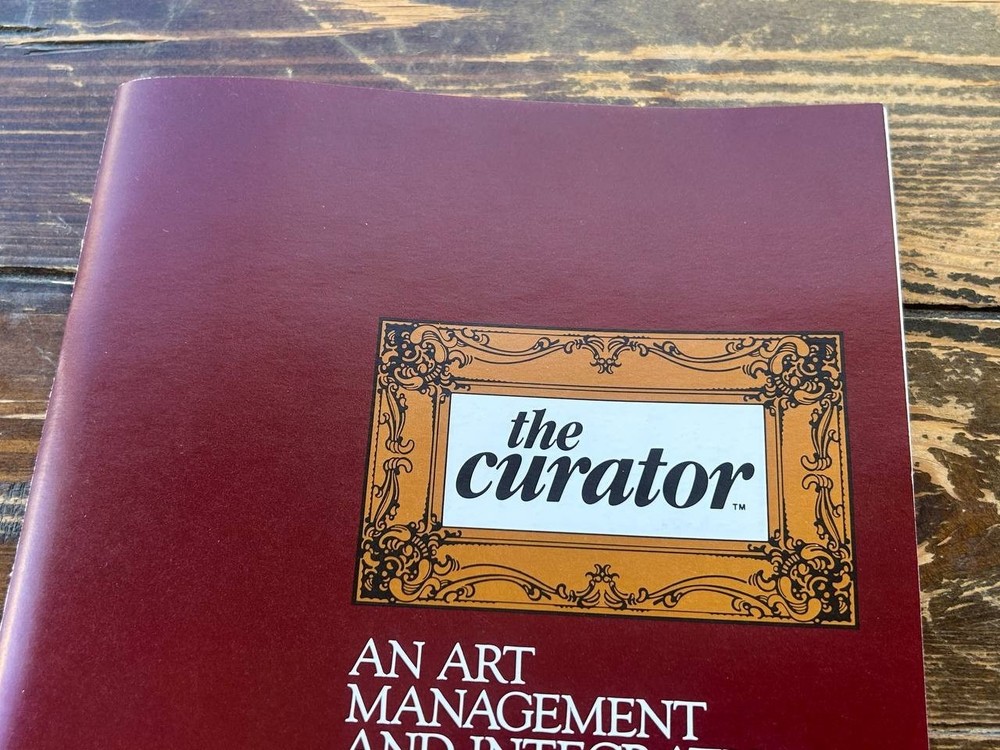 Vintage Macintosh The Curator Art Management Integration Program Manual
