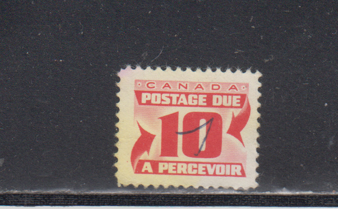 CANADA 1969-78 - USED - SCOTT #  J35  POSTAGE DUE