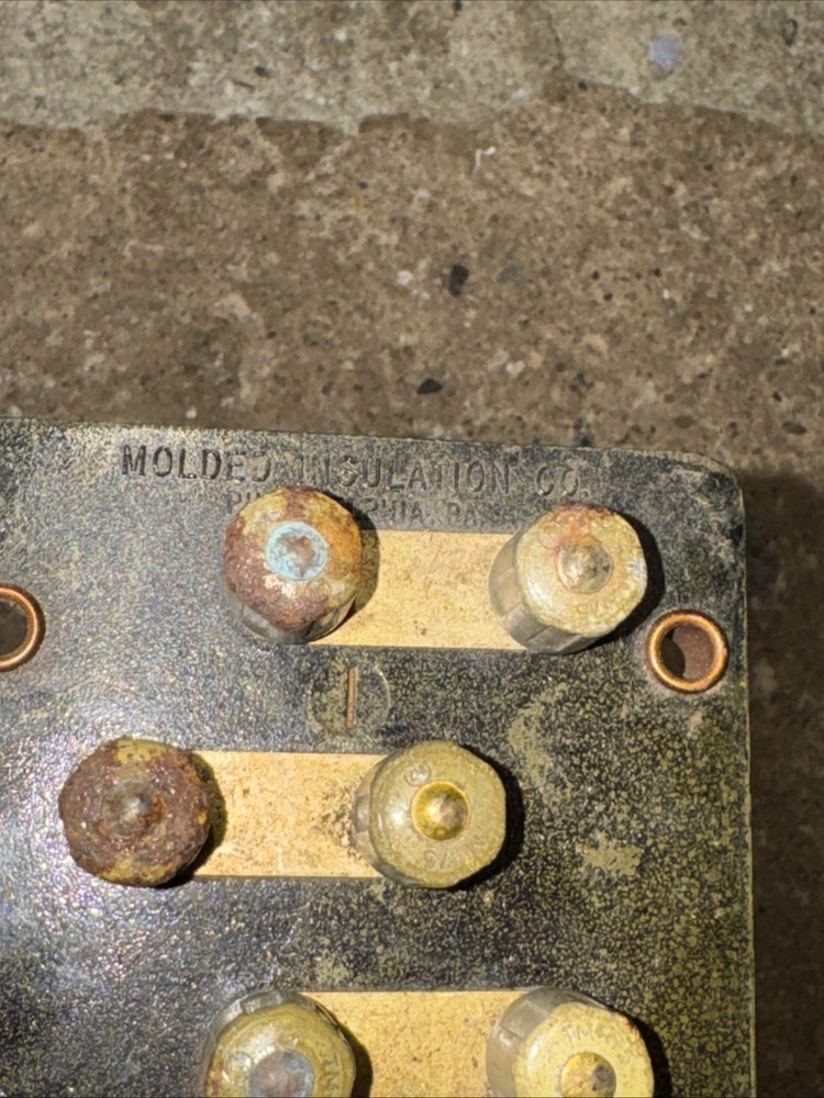 Vintage Military Electrical Board