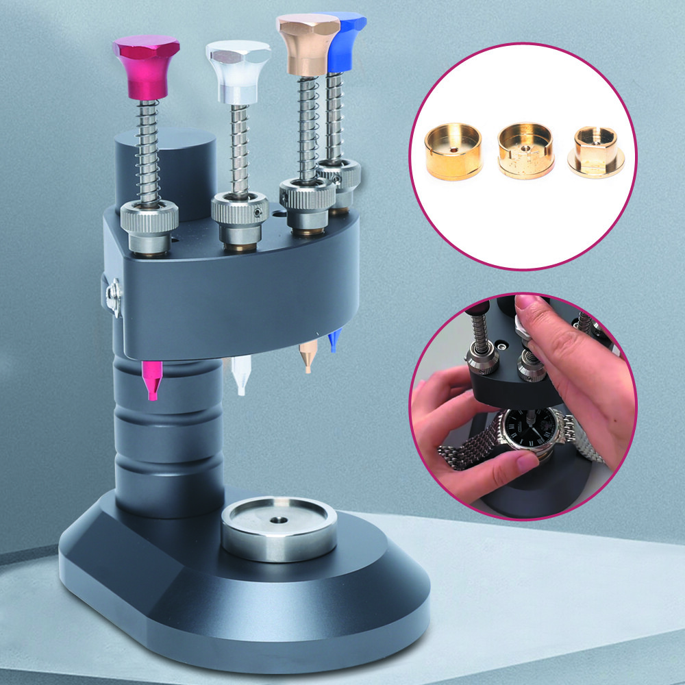 4-Pins Watch Hand Presser High Precision Watchmaker Setting Fitting Repair Tool
