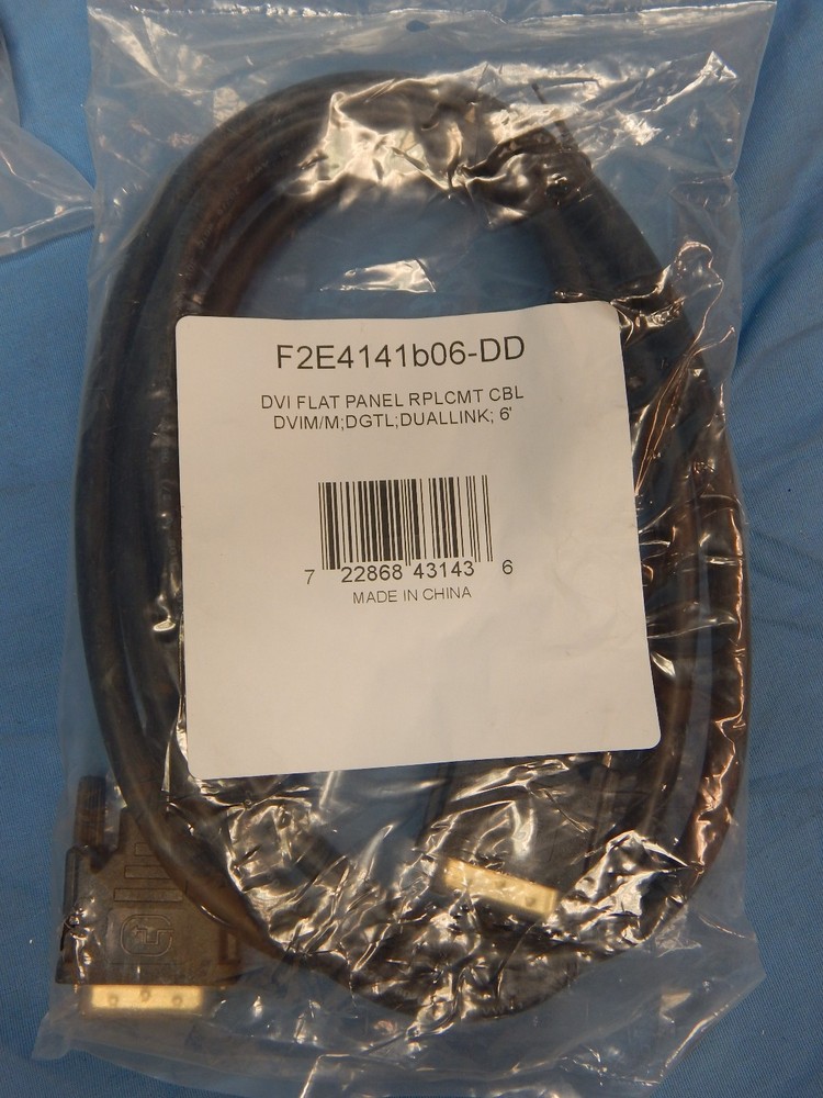 (10) NEW Belkin F2E4141b06-DD 6 ft. DVI Flat Panel Replacement Cable DVIM/M