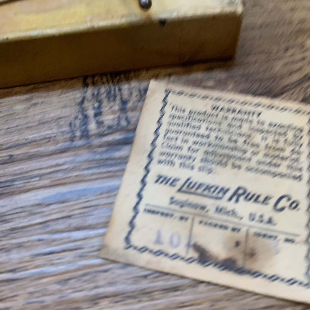 Lufkin 142 ToolMakers 3" Inside Caliper Round Leg Solid Nut C688