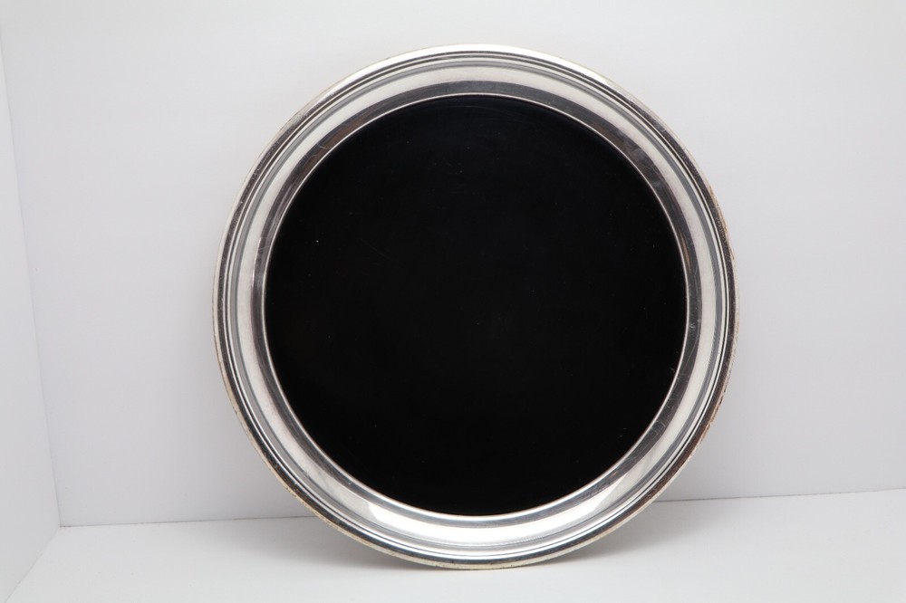 Vintage Cresent Sterling Silver Serving plate