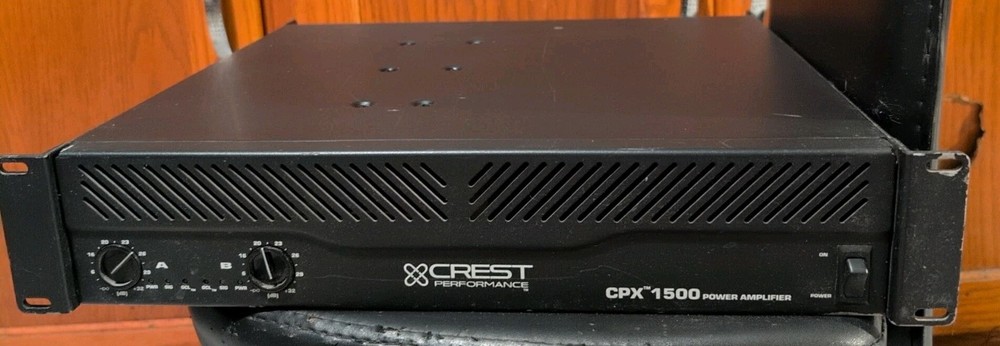 Crest Performance CPX 1500 Power Amplifier works great!
