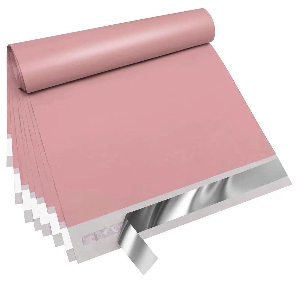 Poly Mailers - Pink - (25 ct) - 9.75” x 12” - NEW