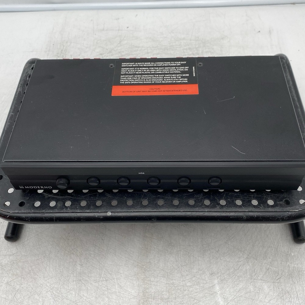 Moderno MS6 Designed By Sonance Speaker Selector For Six Pairs