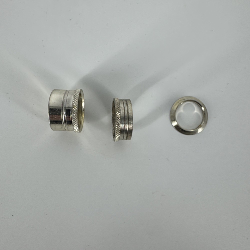 FLY ROD REEL SEAT Nickel Silver Cap & Ring Hardware