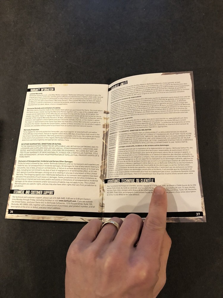 rage xbox 360 manual only