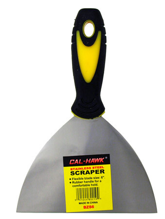 Cal-Hawk 6" Stainless Steel Scraper