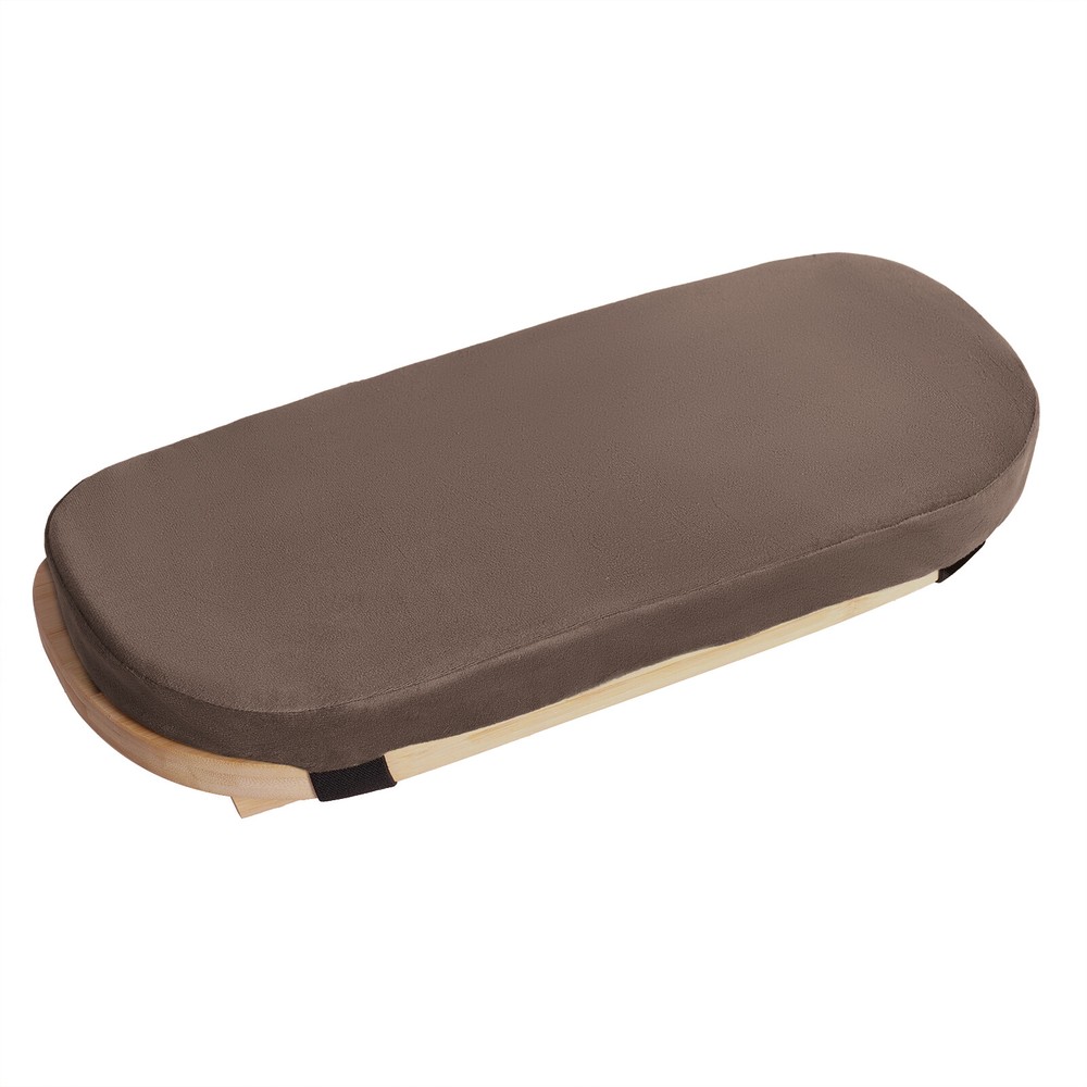 Modern Meditation Bench Foldable & Ergonomic Meditation Stool W/ Cushion & Bag