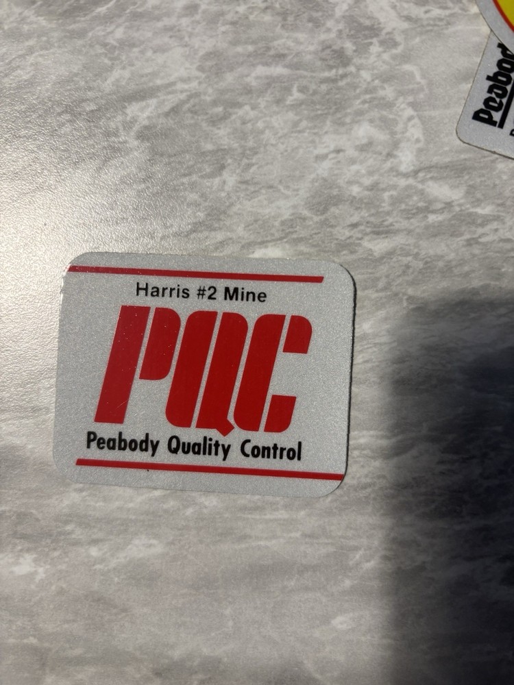 coal mining stickers(2026 Listing) Nice Peabody