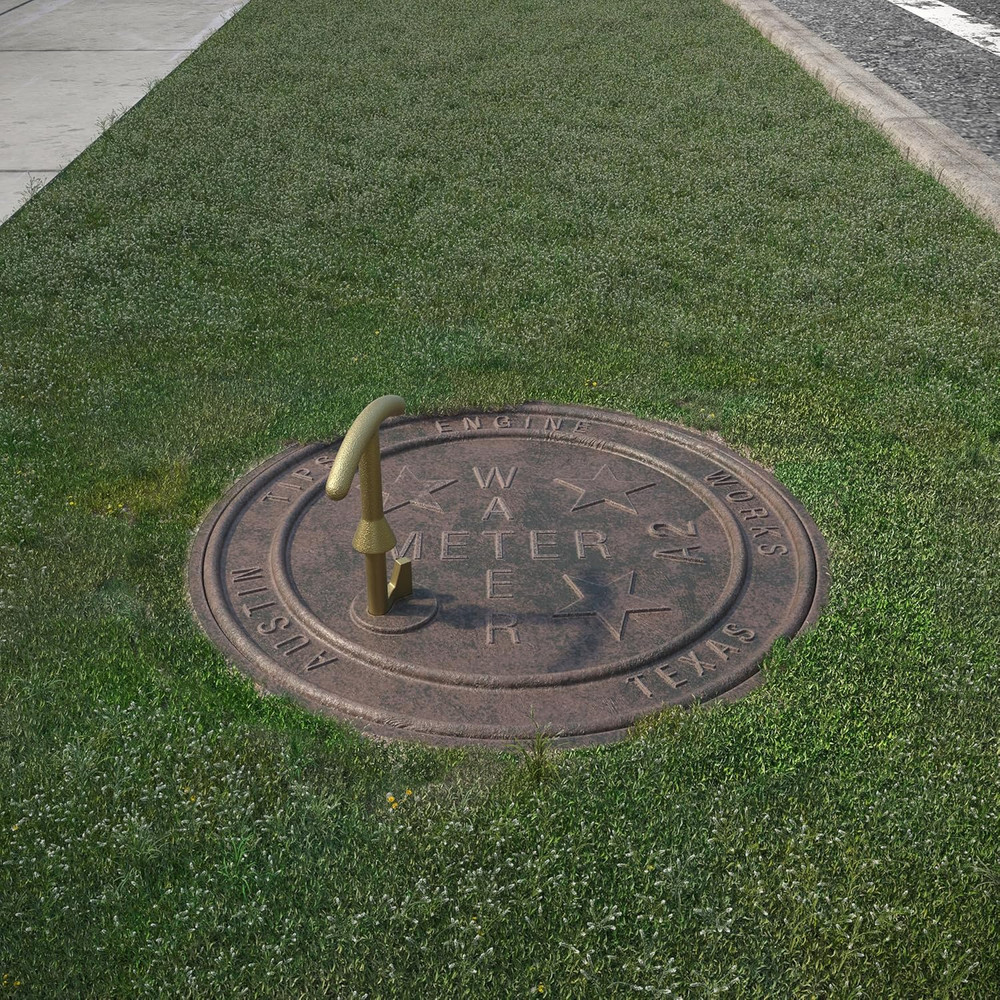 Corp. M07-001 Water Meter Key