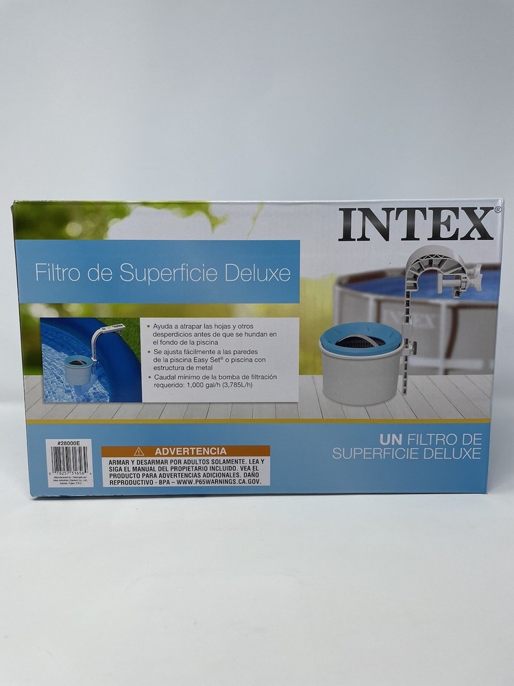 Intex 28000E Deluxe Wall-Mounted Swimming Pool Surface Automatic Skimmer