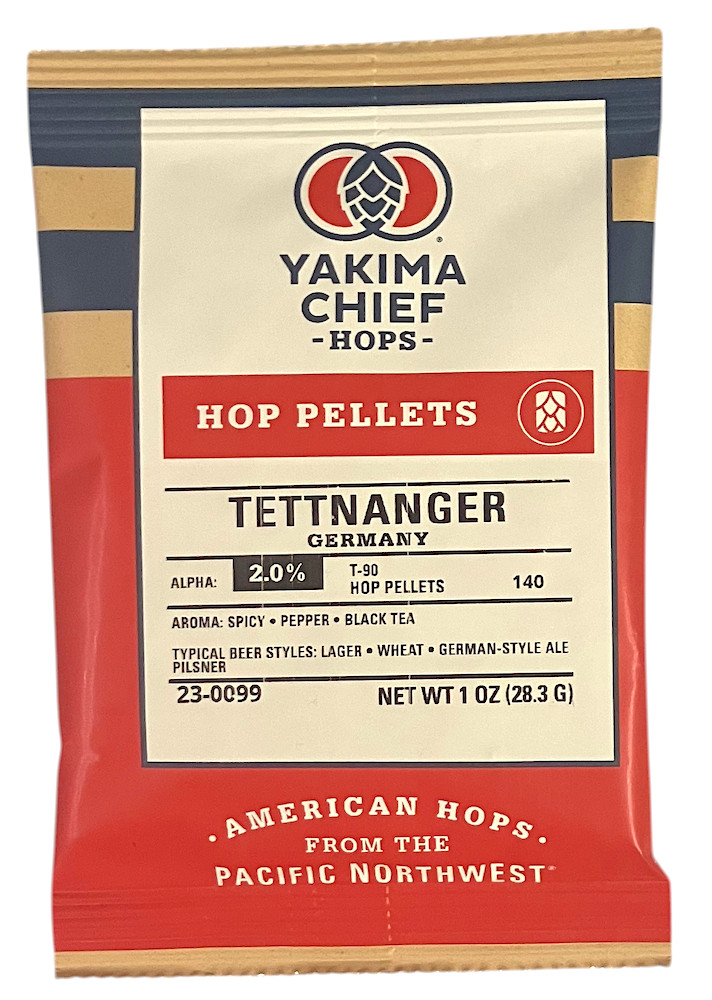 German Tetnanger Hop Pellets - 1 oz