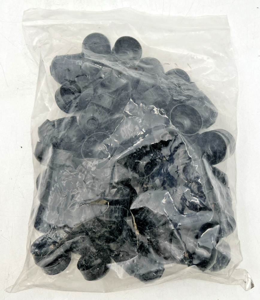 (100) SEMCO P-PLUNGER PLUNGERS 220252 BLACK PLASTIC