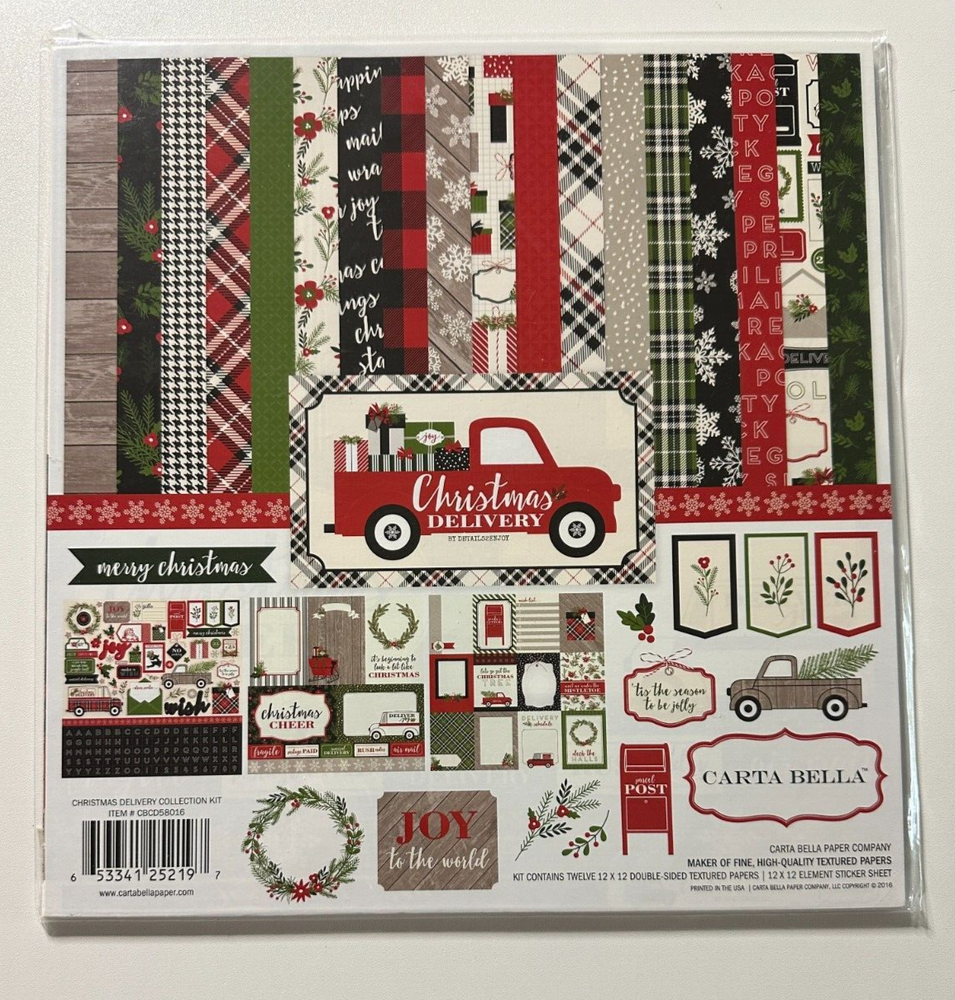 Carta Bella 12 x 12 Paper Pack-Multiple Variations Available-You Choose