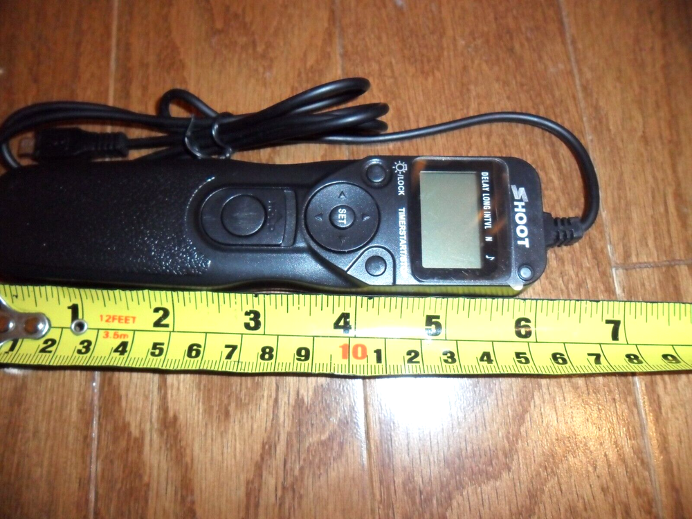 Shoot Timer Remote Control Shutter Release for Cameras