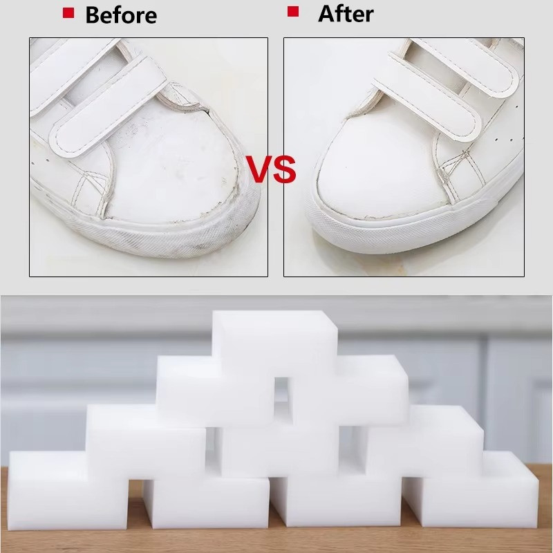20pcs Compressed Melamine Magic Sponges Multi-Purpose Cleaning Tools - NEW