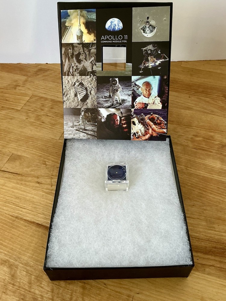 Apollo 11 Command Module Foil - Mission-Flown Material