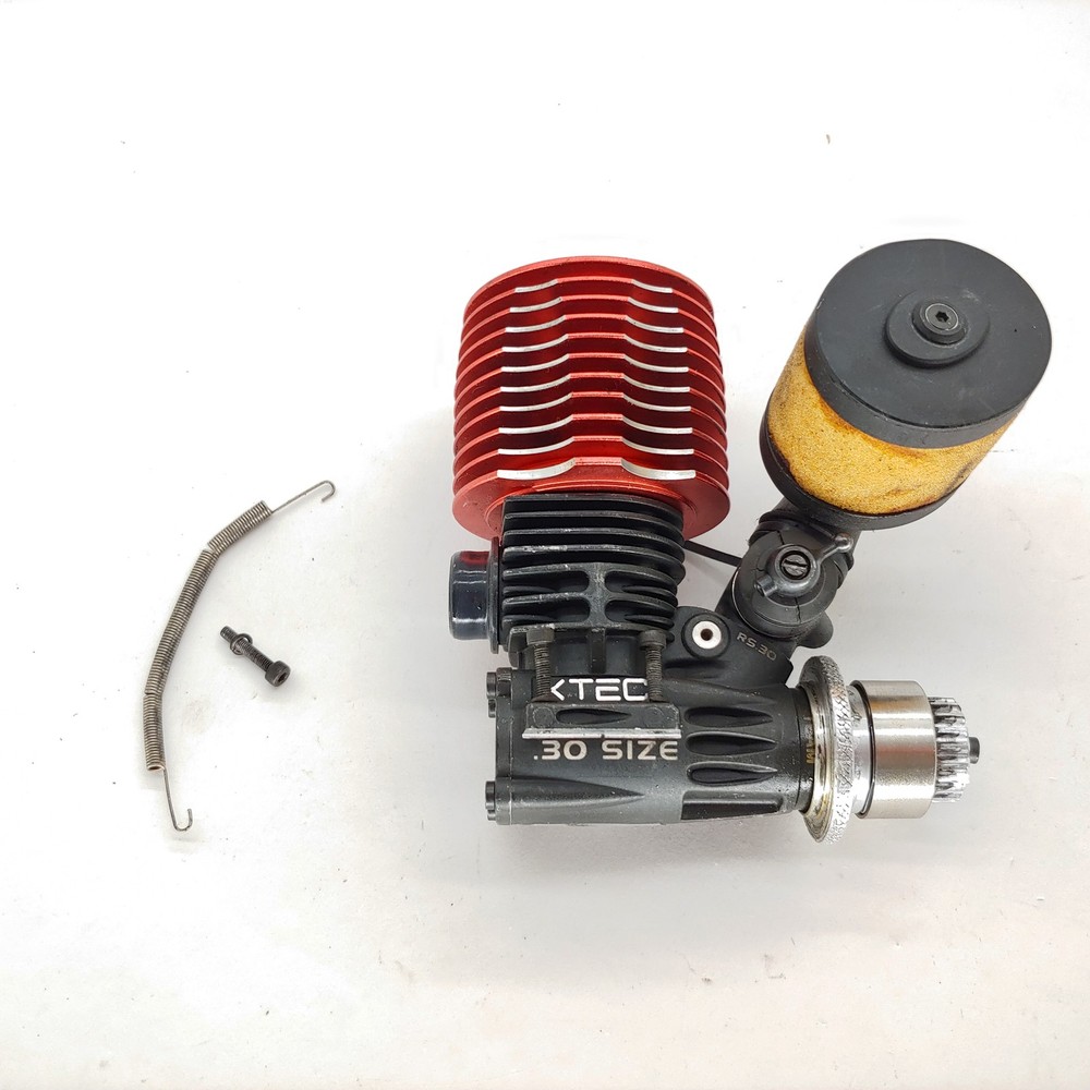Rare NOSRAM RS.30 Monster XTEC .30 Size Nitro Engine w/ Filter & Carb