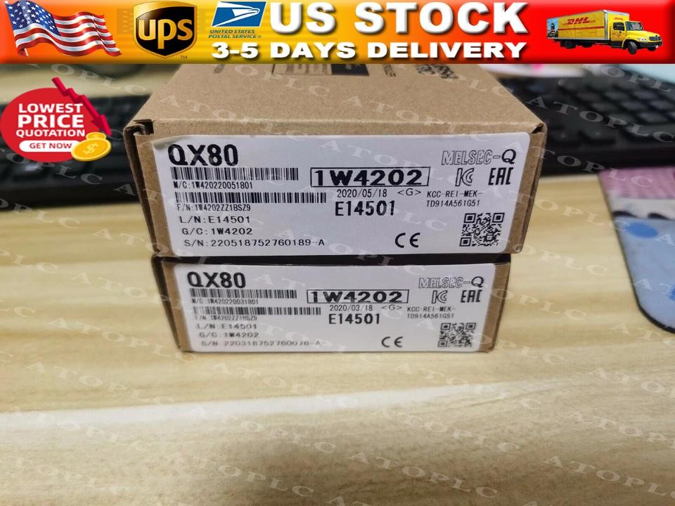 NEW MITSUBISHI QX80 PNP INPUT MODULE 16 POINT