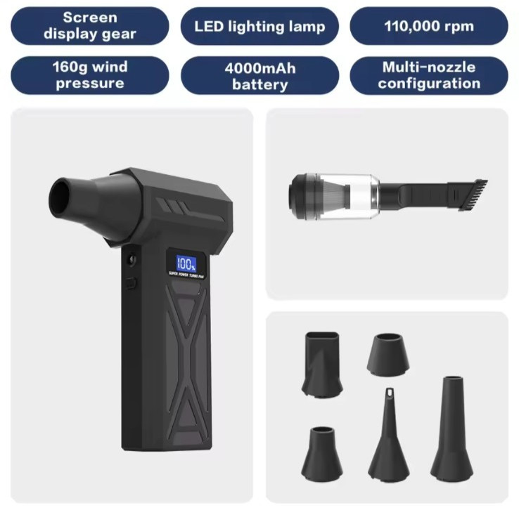 mini soplador de aire