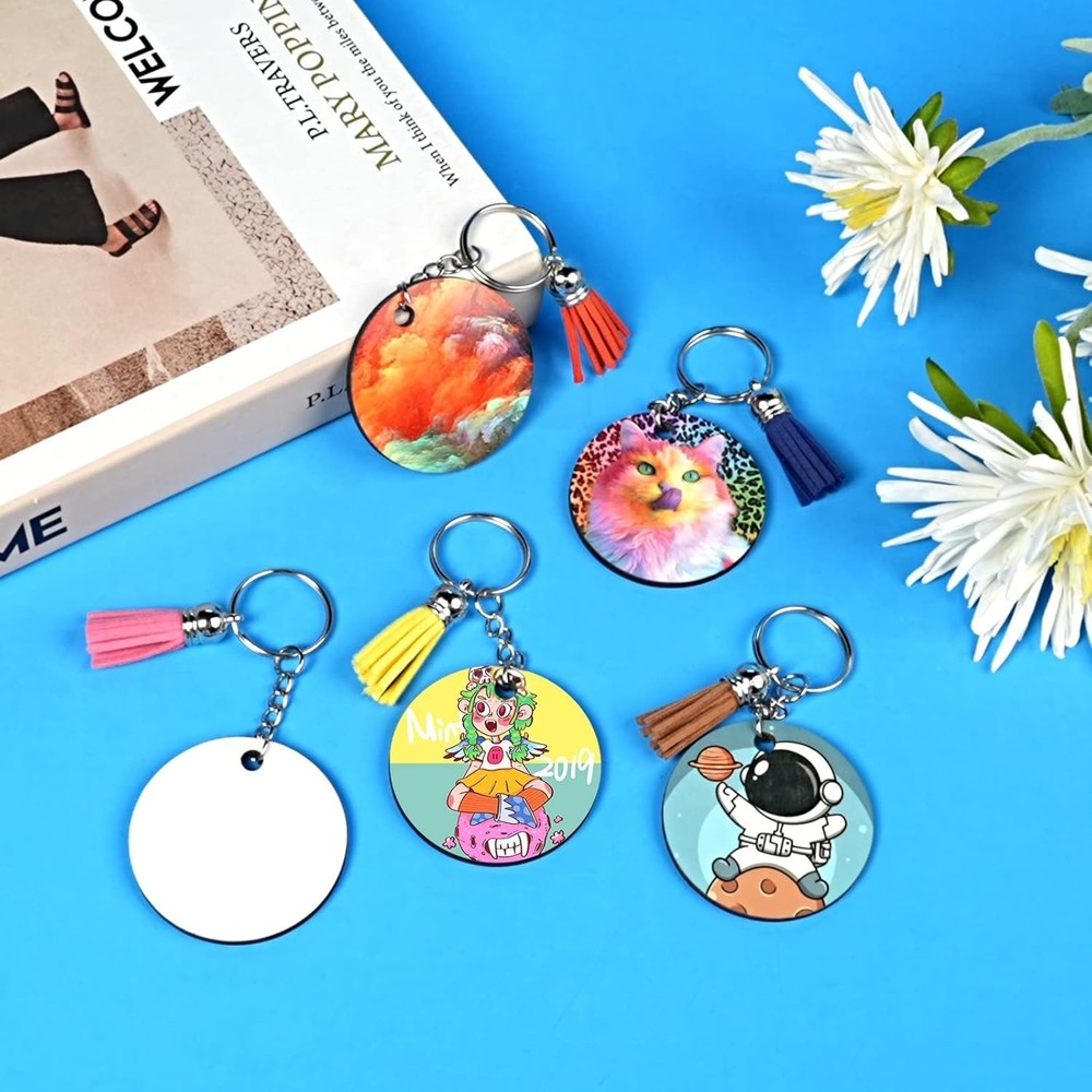 Quality - Sublimation Keychains with Instructions