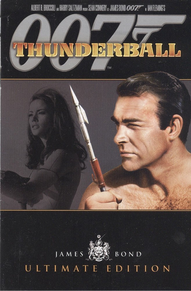 No Disc 007 Thunderball (2006) Ultimate Edition Information Booklet