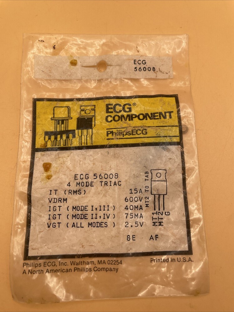 PHILLIPS ECG COMPONENT ECG 56008