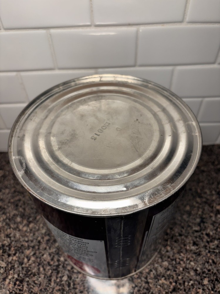 VINTAGE ORE-IDA INSTANT FLAKES MASHED POTATO EMPTY CAN 40oz