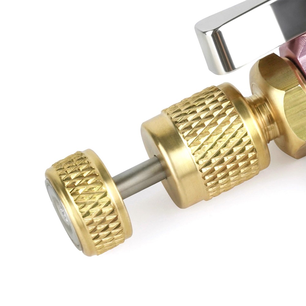 AC Refrigerant System Tool 5/16" Valve Core Removal Mega Flow Vacuum Rated