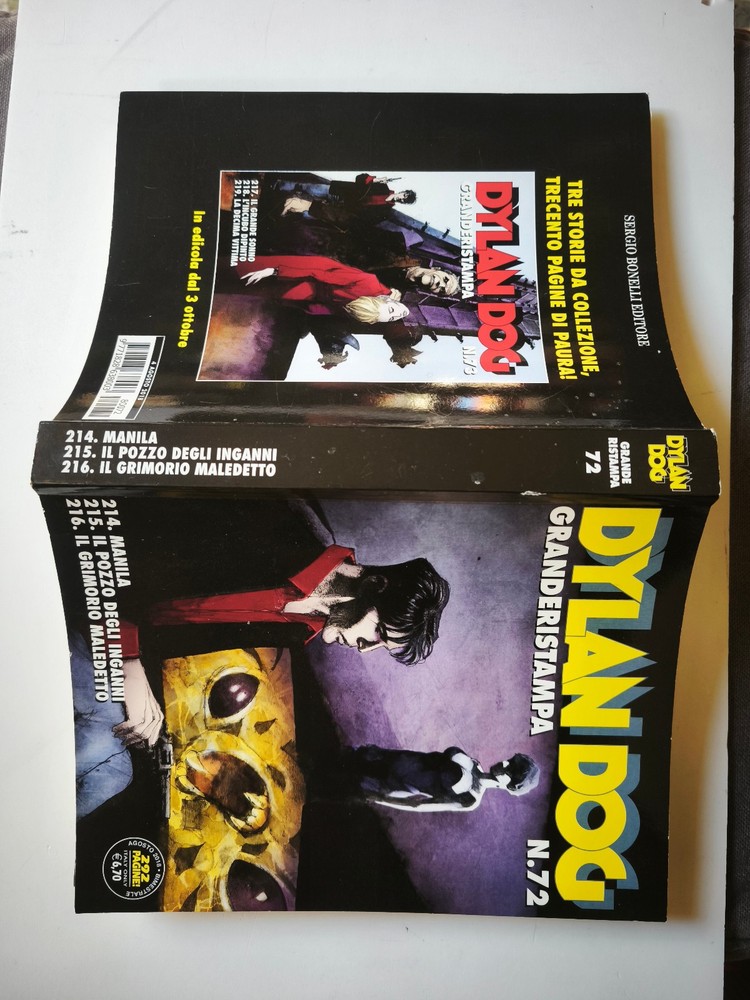 dylan dog large reprint 72 bonelli