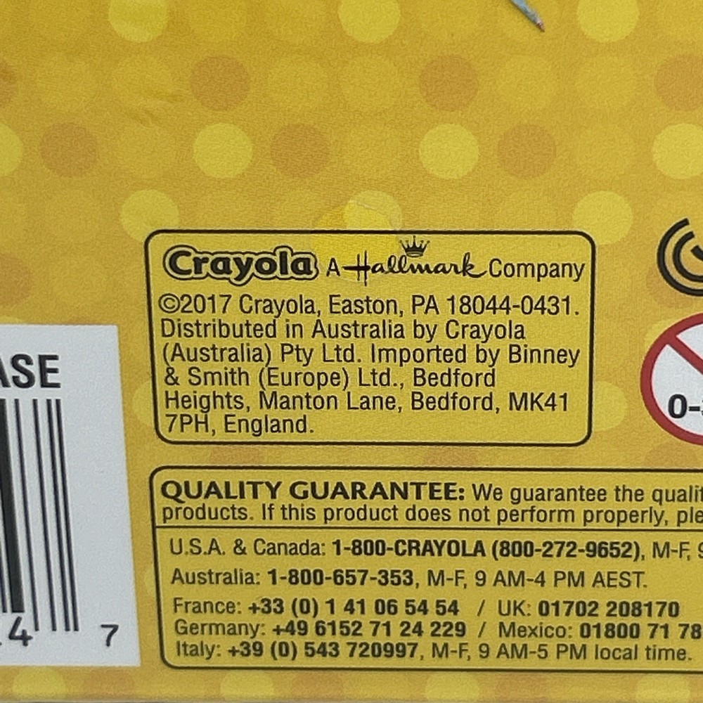 2017 Crayola Exclusive Edition 124 Crayon Box Set Introducing Bluetiful NEW