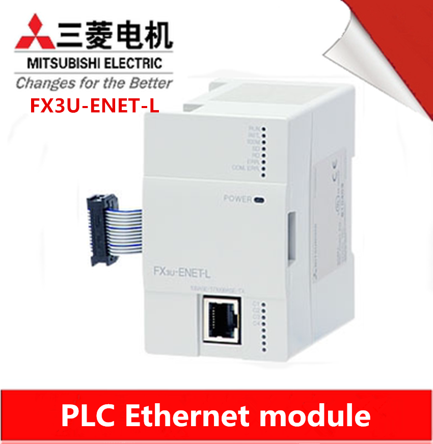 1pcs Mitsubishi PLC Ethernet Communication Module FX3U-ENET-L