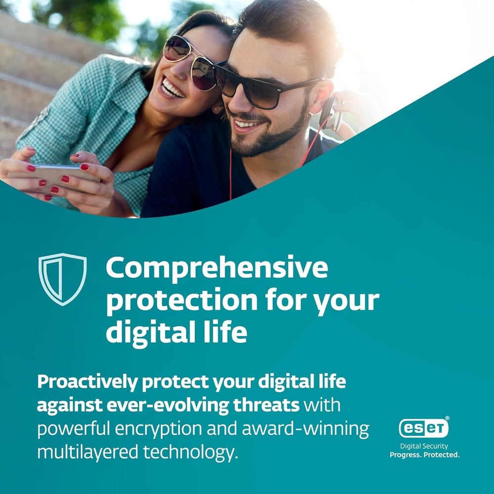 ESET HOME Security Premium 2024 3 Devices 1 Year Activation Code Email & Post