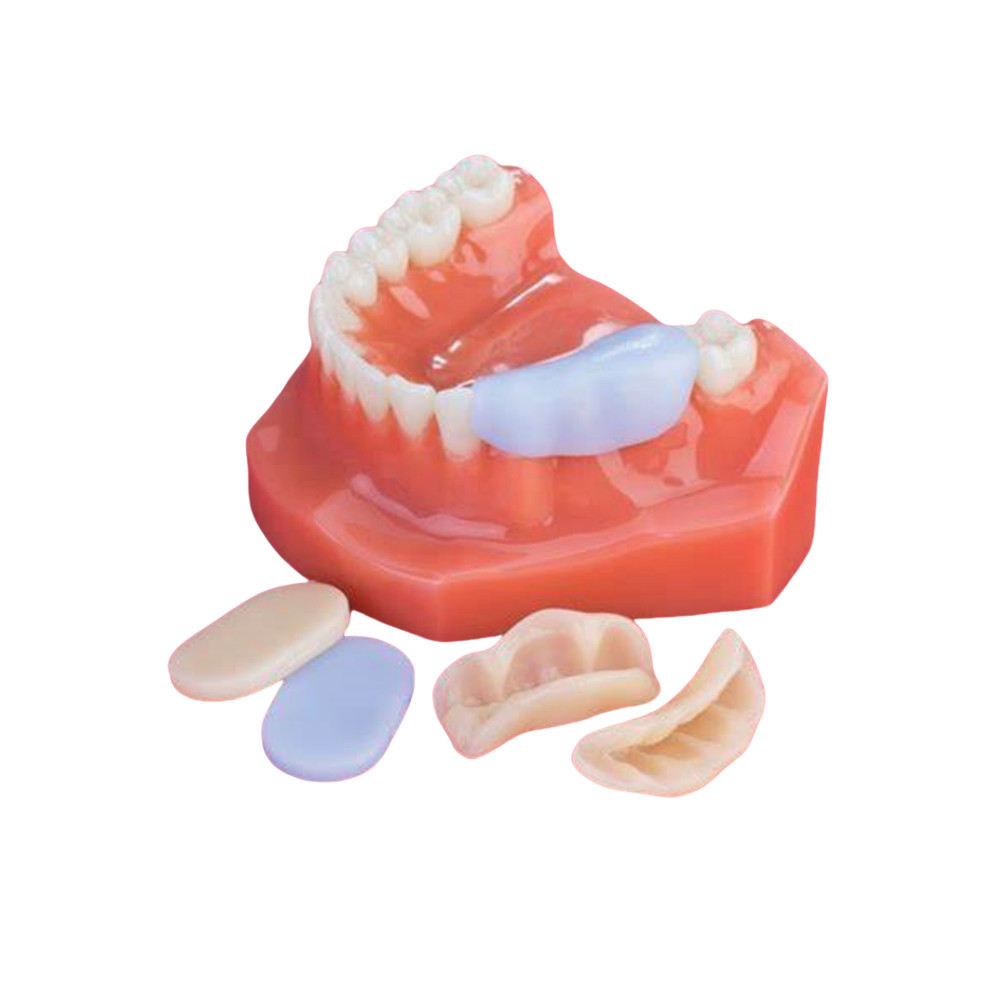 50Pcs/Box Dental Blue Temp Tabs Thermoplastic Impression Quick Bite Registration