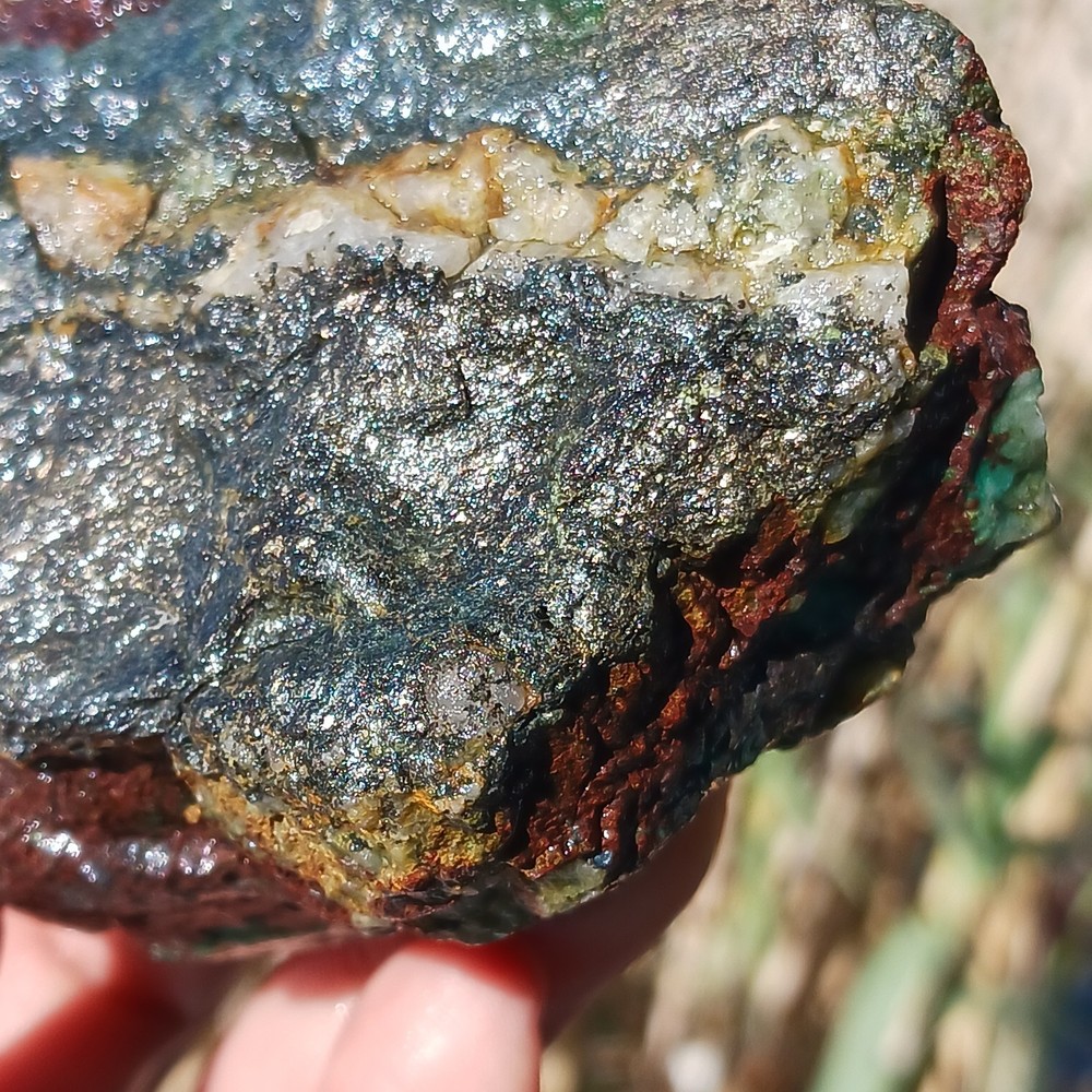 Copper Silver Ore From Silver Tuna Mine