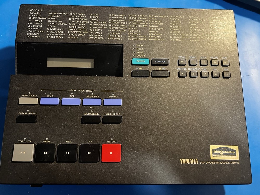 Yamaha Disk Orchestra Module DOM-30 MIDI Module