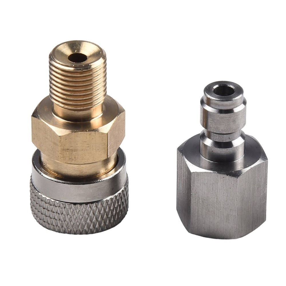 Stainless Steel Quick Connect Adaptor 1/8 Size Reliable Construction
