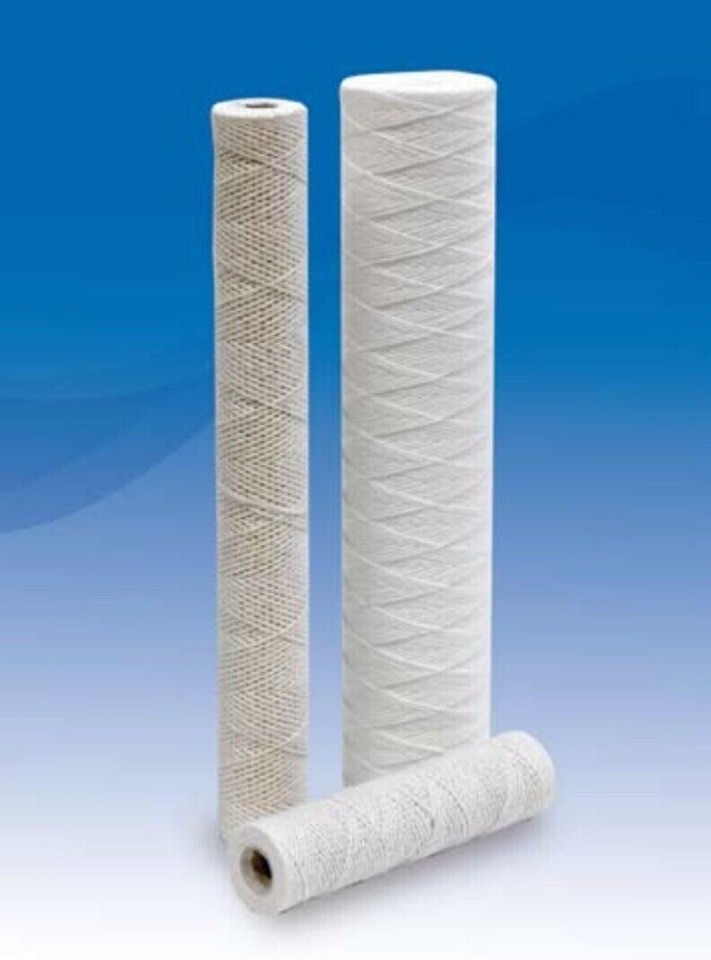 New Shelco 20" String Wound 1-Micron Filter MS20CG1 (Box of 15)