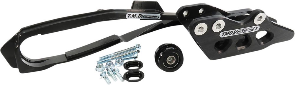 T.M. Designworks Dirt Cross Multi-Purpose Chain Slide-N-Guide Kit FE2 Guide - Bl