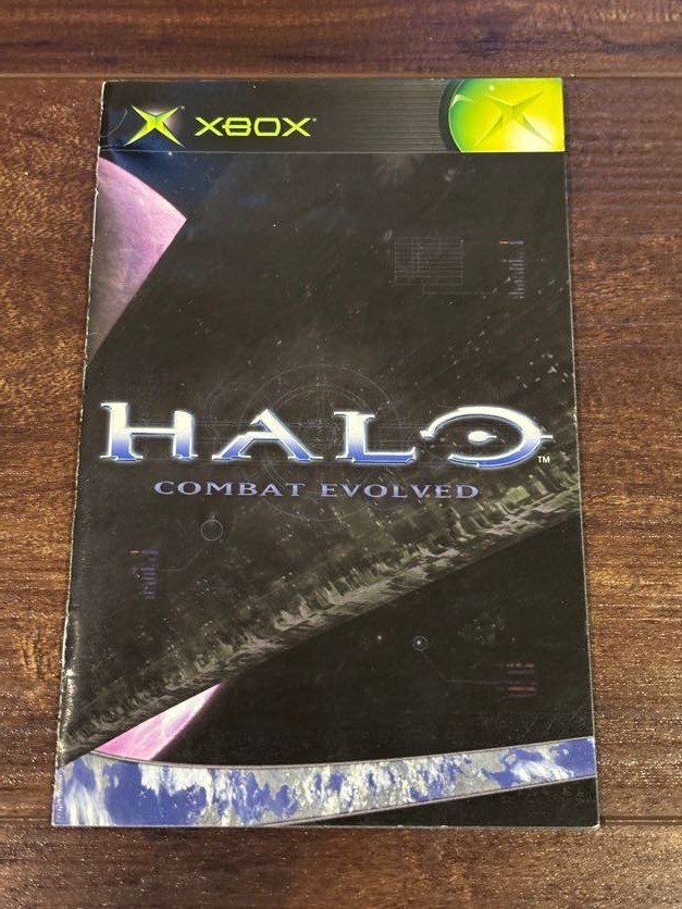 Halo Combat Evolved XBOX Instruction Manual Only