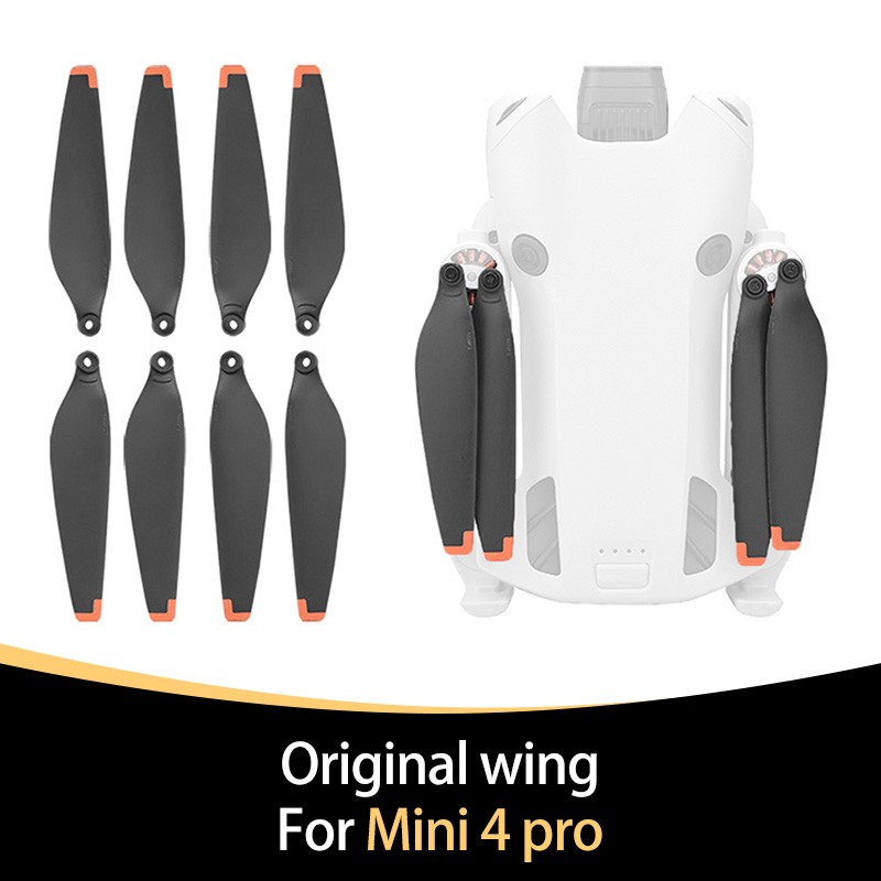 2Pair/Set Propeller Blade Wing Fans For DJI Mini 4 Pro Drone