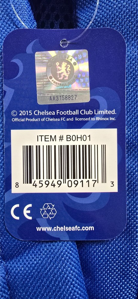 FC Chelsea Official Licensed Backpack - Home Color Blue