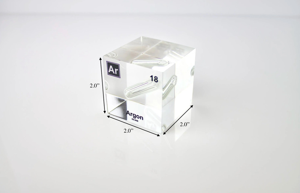 Argon Element Cube