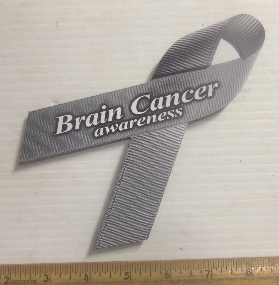 Brain Cancer Awareness Magnetic Ribbon
